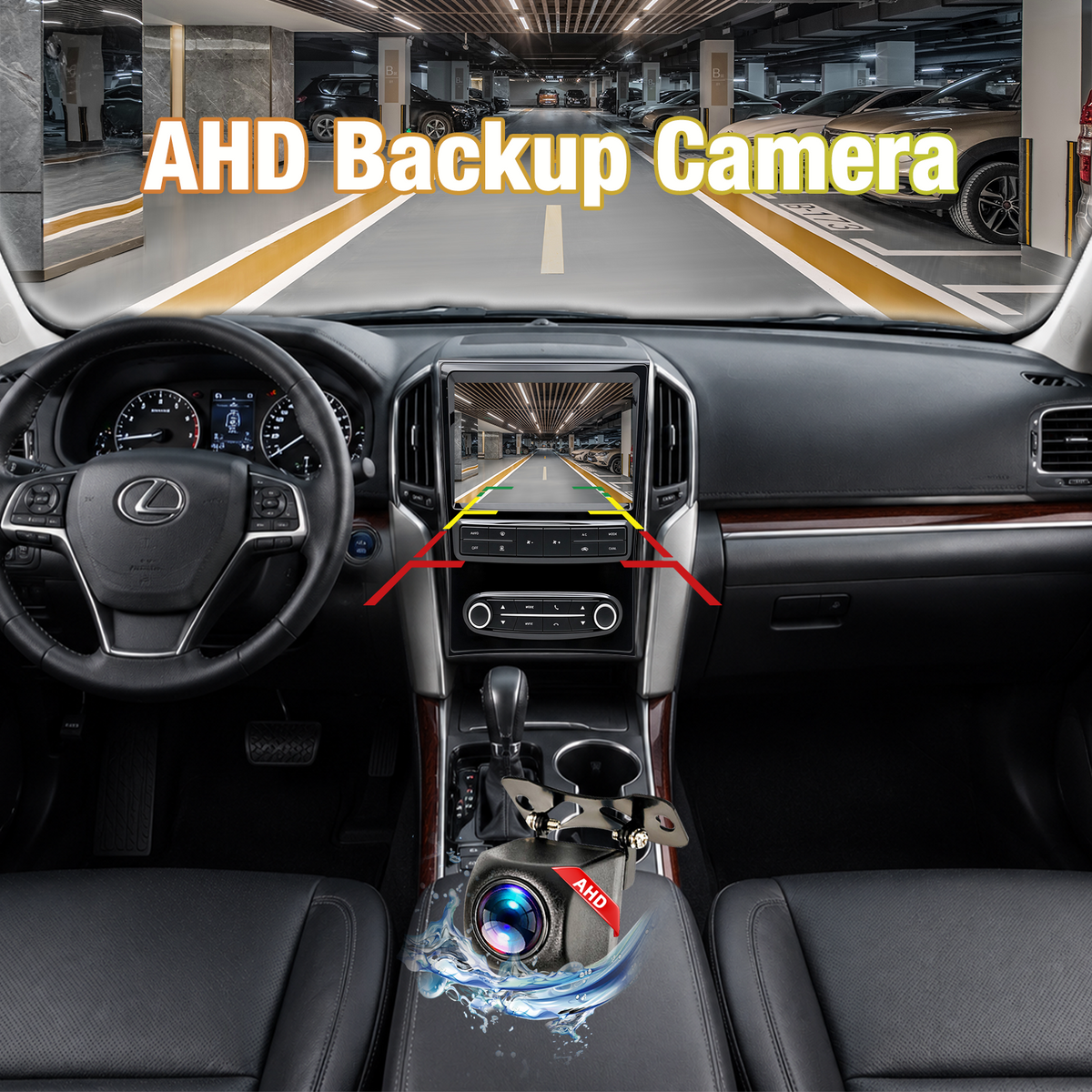 Car Stereo for Lexus GS300 GS350 GS400 1998-2005, Android Head Unit with Bluetooth, Wireless CarPlay & Android Auto, GPS Navigation, WiFi, Backup Camera Support
