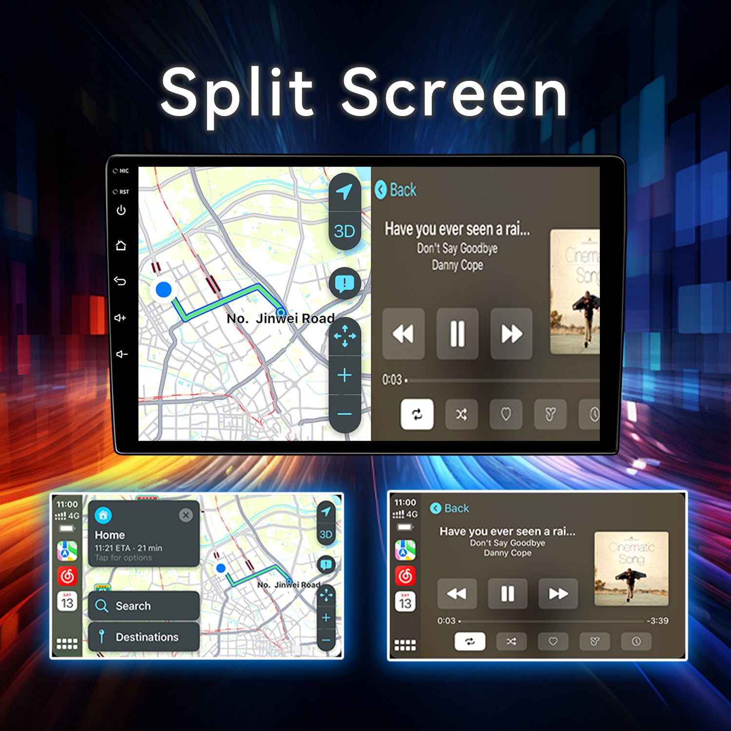 Android 13 Car Radio Compatible with Dodge Ram Radio 1500/2500/3500 2002 2003 2004 2005, 9 Inch 2+64G Car Stereo with Wireless CarPlay Android Auto, Bluetooth, WiFi, GPS, SWC, Backup Camera