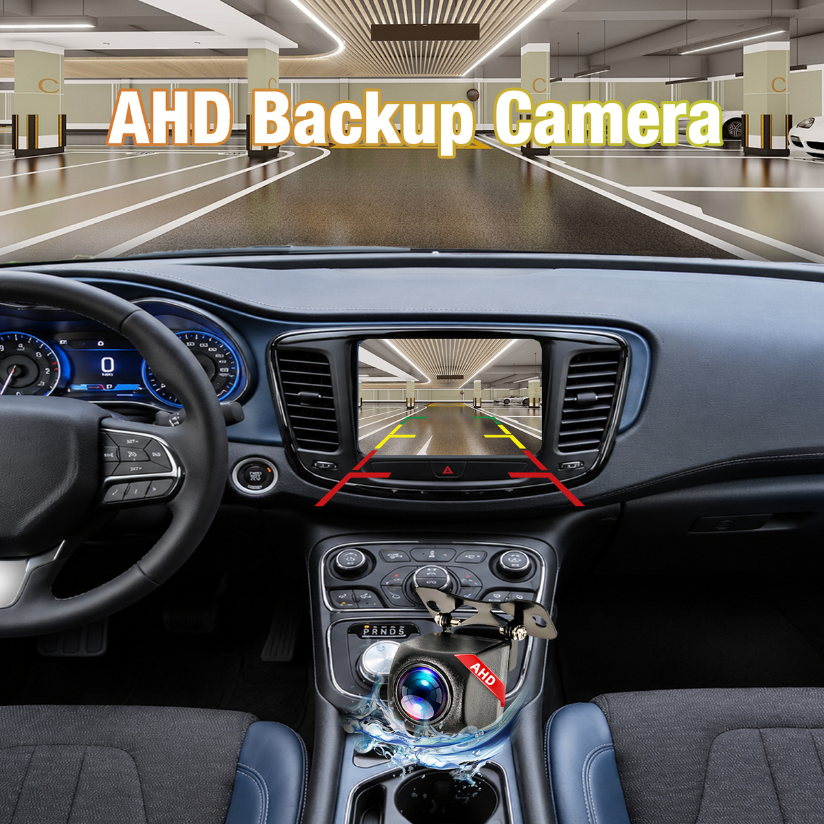 Android 13 Car Radio for Chrysler 200 200C 200S 2015-2019, Wireless Apple CarPlay & Android Auto, GPS Navigation, WiFi Connectivity, Includes 1080P Rear View Backup Camera