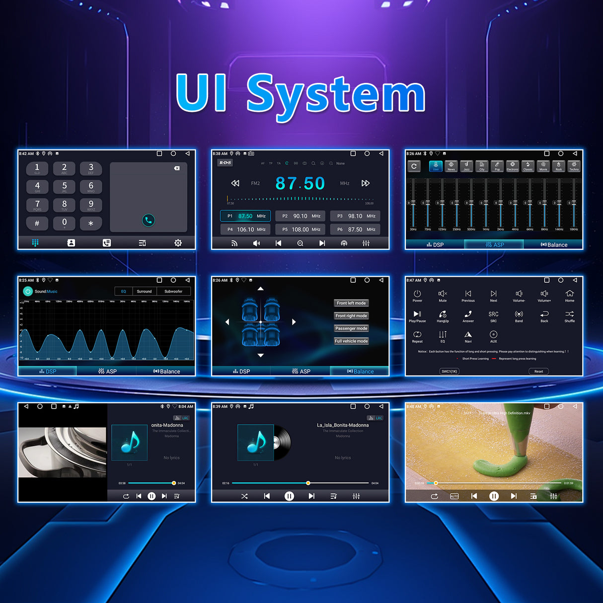 ZHNN Car Radio Compatible with KIA Optima K5 2013 2014 2015 with Wireless CarPlay/Android Auto