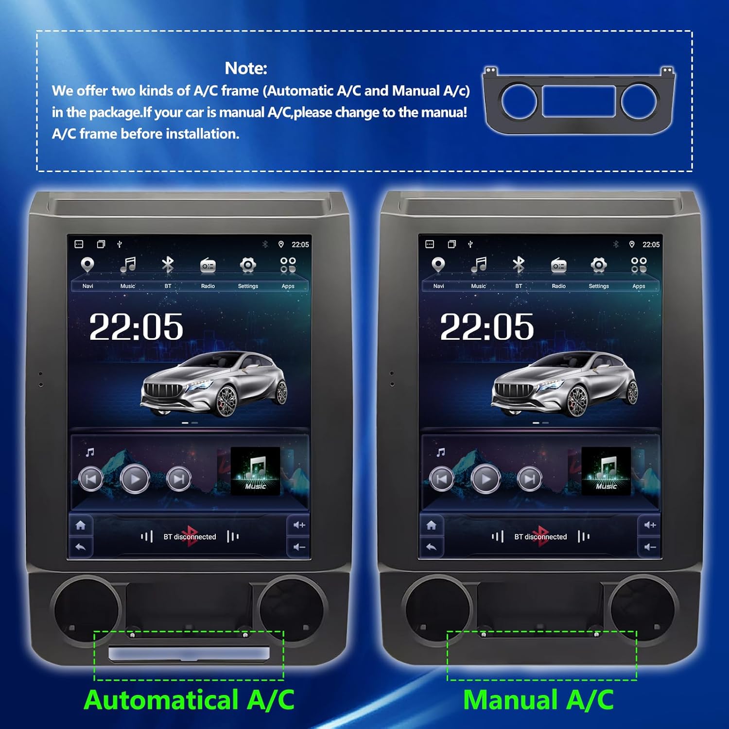 ZHNN Car Radio Compatible with Ford F150 Radio Upgrade 2016-2021, Touch Screen Support Wireless Carplay/Android Auto