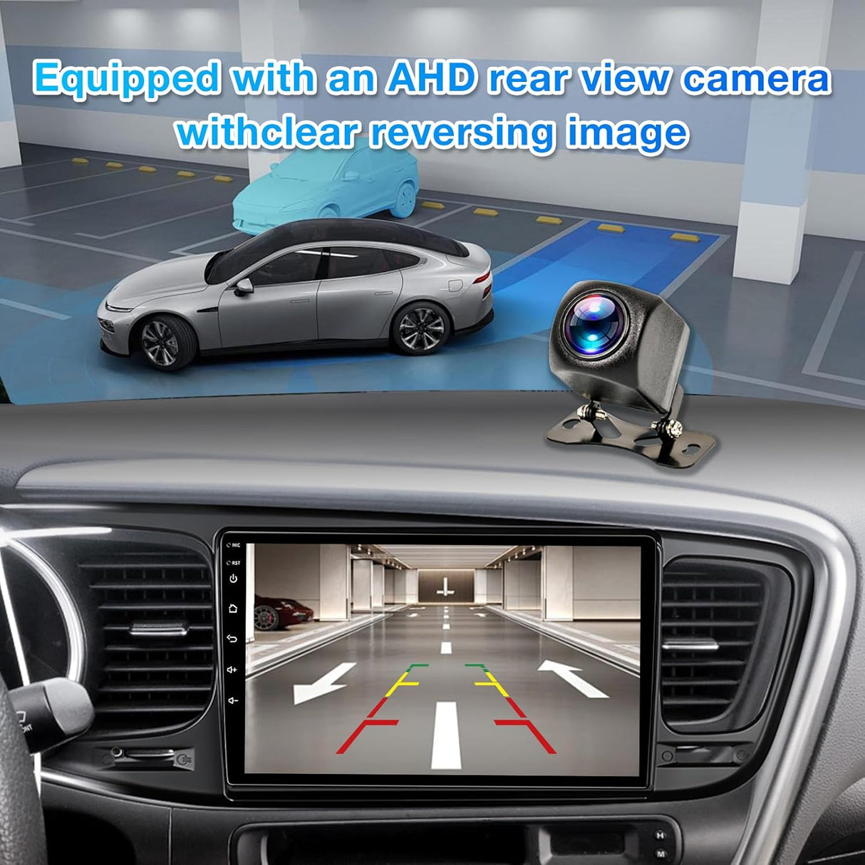 ZHNN Car Radio Compatible with KIA Optima K5 2013 2014 2015 with Wireless CarPlay/Android Auto