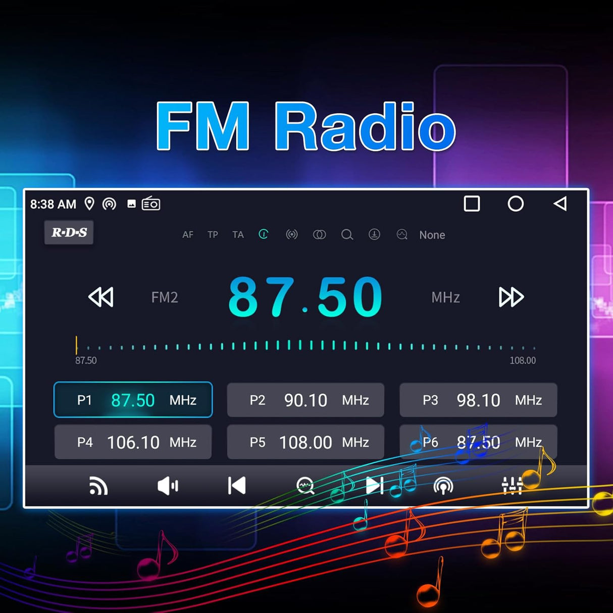 ZHNN Car Radio Compatible with KIA Optima K5 2013 2014 2015 with Wireless CarPlay/Android Auto