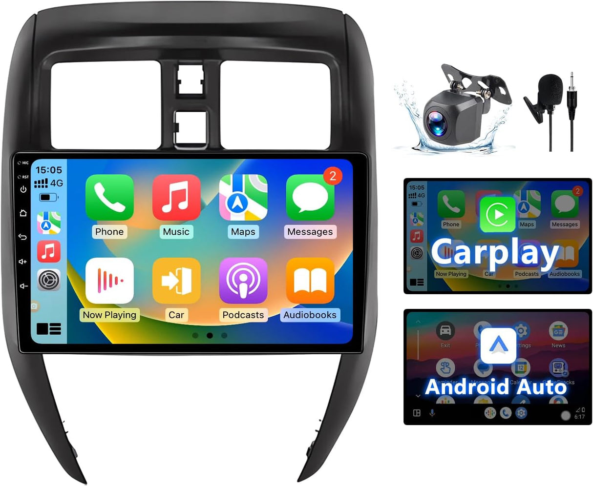 ZHNN Car Stereo for Nissan Versa 2015-2019, 2GB+64GB, supports CarPlay, Android Auto