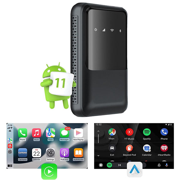 ZHNN Android 11 Wireless Carplay Adapter Supports HDMI Output