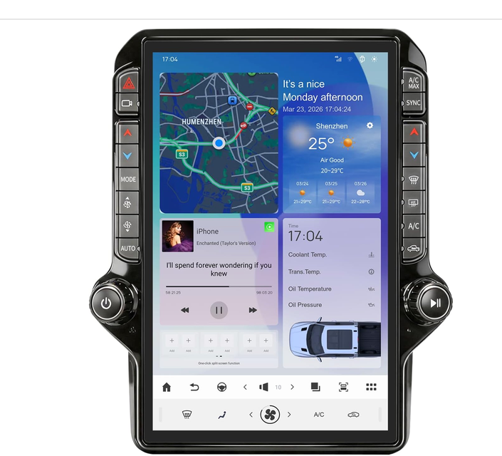 ZHNN Tesla Style Car Radio: Upgrade Your Vehicle with a Modern Touchscreen Stereo