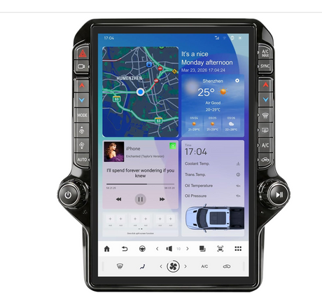 ZHNN Tesla Style Car Radio: Upgrade Your Vehicle with a Modern Touchscreen Stereo