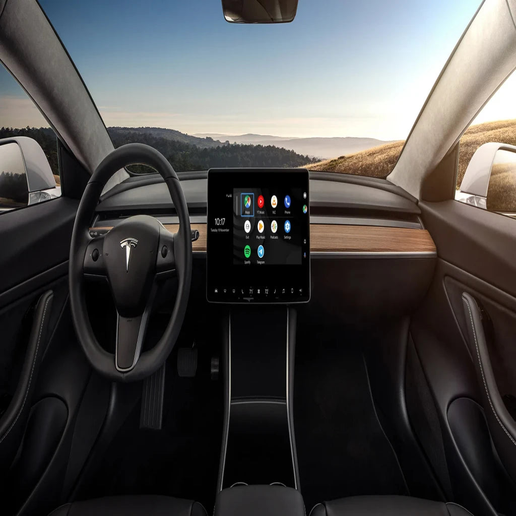 How to Use Wireless Android auto on Tesla CarPlay Box – ZHNNCAR