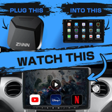 ZHNN B2 Carplay AI Box Carplay AI Box Support SIM &TF Card for OEM Wired Carplay/Android Auto