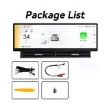 ZHNN 10.88 Inch Head Up Display Compatible with Tesla Model 3 2017-2023 Model Y 2019-2024, Smart Dashboard Touch Screen Instrument Cluster Display with Wireless CarPlay/Android Auto/Camera/Air Vent