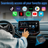 ZHNN B1 CarPlay AI Box for Cars with Wired Carplay/Android Auto