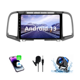 Android 13 Car Stereo for Toyota Venza 2008-2016 [2GB RAM+64GB ROM], 9 Inch Touch Screen with Wireless CarPlay Android Auto, GPS, WiFi, DSP, Bluetooth, FM/RDS, Mirror Link, SWC, AHD Backup Camera