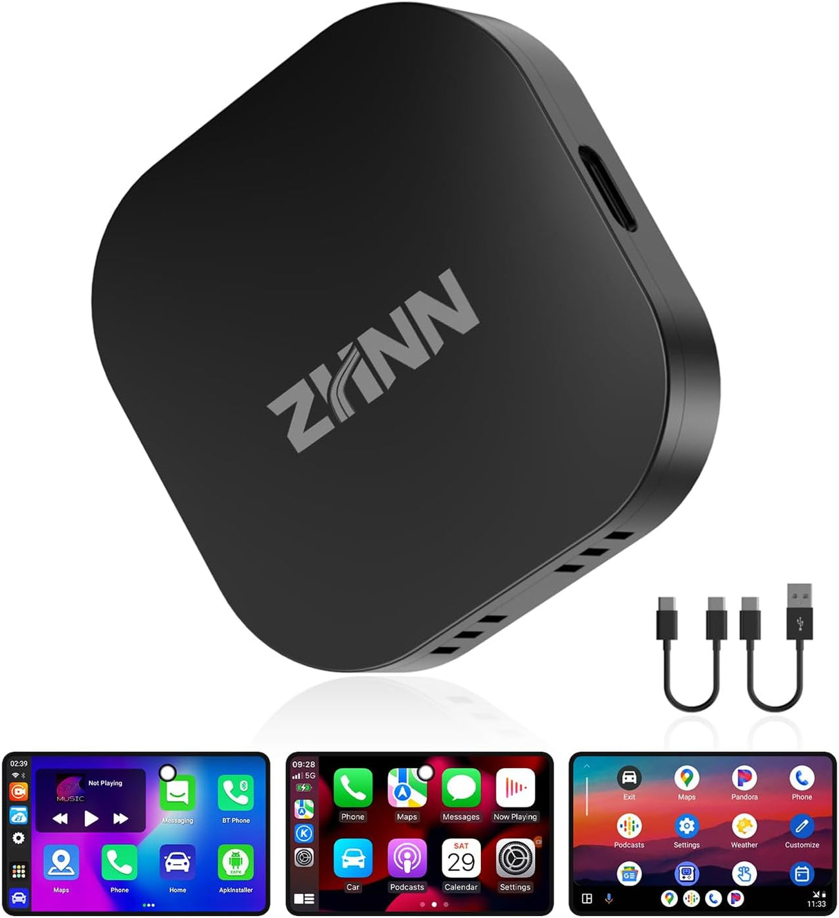 ZHNN Car Box S3 for OEM CarPlay/Android Auto Car Radios