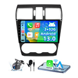 Android 13 Car Stereo Radio Compatible with Subaru Forester WRX Impreza 2015 2016 2017 2018,9" Touchscreen Head Unit,Bluetooth/Wifi/FM/Wireless Carplay AndroidAuto/GPS/Mirrorlink/Backup Camera