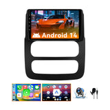 Android 14 Car Radio for Dodge Ram 1500 2500 2002-2005: 9 Inch 1280x800 Touchscreen Upgrade Apple CarPlay Android Auto Bluetooth 5G WiFi Backup Camera Support Steering Wheel Control FM GPS
