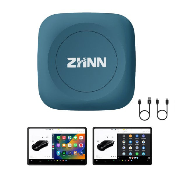 ZHNN Android 9 Wireless CarPlay Dash CAM 1080P HD 4+64——Tbox AR