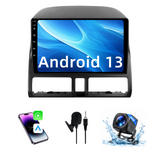 Honda CRV 2002-2006, Wireless CarPlay Android Auto GPS Navigation WiFi Bluetooth FM/RDS SWC Dual USB, with HD Rear View Camera, 2GB+64GB