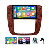 9" Car Head Unit for GMC Yukon Sierra, Chevy Tahoe Suburban Silverado 2007-2013, Wireless Carplay Player with Built-in Carplay, Android Auto Radio, 5G WiFi, GPS, Bluetooth, Backup Camera, FM, SWC, 2G+64G Car Screen