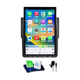 14.4 inch Car Stereo Radio 8-Core Qualcomm CPU, Android Auto Wireless Carplay for Dodge RAM 1500 2500 3500 2013-2018 Tesla Style Touch Screen Bluetooth WiFi GPS DSP AM FM Head Unit