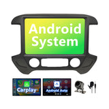 13.1" QLED Car Radio Stereo Compatible with Chevy Silverado & GMC Sierra 2014 2015 2016 2017 2018 Replacement Radio Upgrade, 2K, 8 Core, CarPlay&Android Auto, 5G WiFi, AM/FM, GPS, Backup Camera, 48 EQ