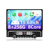 15.6 Inch Car Radio Upgrade Stereo Compatible with Toyota 4Runner 2010-2023, Android 13 System 8+256GB Large Touchscreen Car Head Unit with Wireless CarPlay & Android Auto/SWC/GPS Navigation