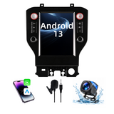 Touchscreen Car Stereo for Ford Mustang 2015-2021, Wireless CarPlay & Android Auto Head Unit Upgrade, Built-in DSP, GPS Navigation, Bluetooth Multimedia Radio Player