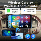 Android 14 Car Stereo Radio Compatible with Ford F150 1997-2003 Expedition 1997-2002 Wireless CarPlay & Android Auto AHD Backup Camera Upgrade 9" Touch Screen GPS WiFi FM Bluetooth 2+64G