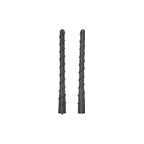 ZHNN Car spiral antenna waterproof PVC rubber antenna pole replacement vehicle radio FM AM antenna, flexible short antenna for SUV off-road use