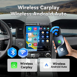 Car Radio Stereo for Ford Taurus 2009-2011 12.1' Touchscreen 4G RAM 64G ROM Wireless Carplay Android Auto Touchscreen 4G RAM 64G ROM with GPS Navigation WiFi Bluetooth FM