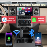 10 inch Android 13 Car Stereo for Ford F150 2004-2008/Ford Expedition 2007-2014/Ford Edge 2007-2010, Built-in Wireless CarPlay & Android Auto, GPS Navigation, 5G WiFi, Steering Wheel Control, AHD Rear View Camera