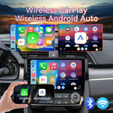 9'' Car Radio for Honda Civic 2016-2020 with Wireless CarPlay & Android Auto, 2G+64GB Android 13 Head Unit GPS Navigation, Plug & Play Car Stereo Upgrade, Voice Control, 4G LTE/5G WiFi