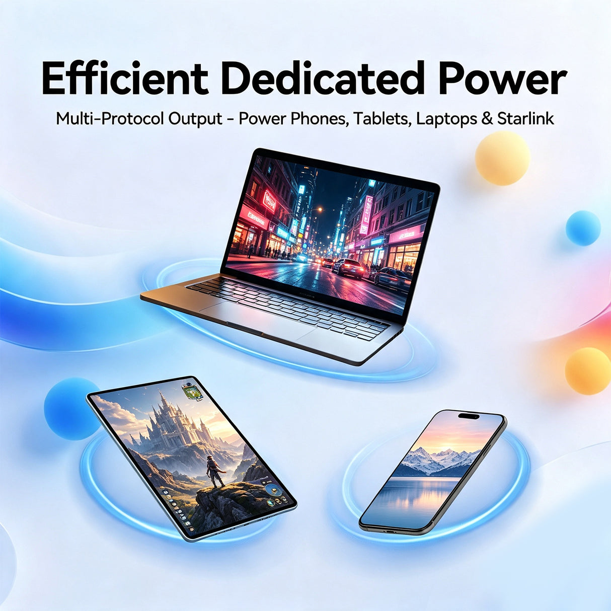 Power Bank for Starlink Mini – 166Wh 45000mAh IP67 Waterproof with Tripod | 6-8H Runtime for Camping, RV & Overlanding