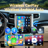 Car Stereo Radio 8-Core, with Android Auto Wireless Carplay for Toyota Alphard A20 2008-2012 Upgrade 2K Touchscreen Bluetooth WiFi GPS DSP AM FM Head Unit