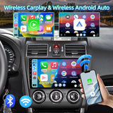 Android 13 Car Stereo Radio Compatible with Subaru Forester WRX Impreza 2015 2016 2017 2018,9" Touchscreen Head Unit,Bluetooth/Wifi/FM/Wireless Carplay AndroidAuto/GPS/Mirrorlink/Backup Camera