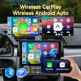 Car Stereo for Honda Civic 2016-2020 Upgrade Wireless CarPlay & Android Auto AHD Backup Camera GPS SWC FM WiFi Bluetooth