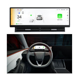 ZHNN 10.88 Inch Head Up Display Compatible with Tesla Model 3 2017-2023 Model Y 2019-2024, Smart Dashboard Touch Screen Instrument Cluster Display with Wireless CarPlay/Android Auto/Camera/Air Vent