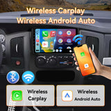 Android 14 Car Radio for Dodge Ram 1500 2500 2002-2005: 9 Inch 1280x800 Touchscreen Upgrade Apple CarPlay Android Auto Bluetooth 5G WiFi Backup Camera Support Steering Wheel Control FM GPS