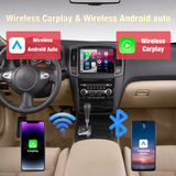 Car Stereo for Nissan Maxima 2009-2014 Android Head Unit Upgrade 9 Inch Touchscreen GPS Navi Wireless CarPlay Android Auto Bluetooth RDS FM Radio 4GB RAM 64GB ROM SWC AHD Backup Camera