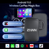 ZHNN Car Box S2 for Car with OEM Wired Carplay & Android Auto Car Radio