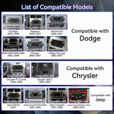 ZHNN Android 13 9 Inch Car Radio Compatible with Dodge Ram 1500/2500/3500 2006-2008, Compatible with Chrysler 300/300C/Jeep Grand Cherokee 2005-2007, Wireless CarPlay/Android Auto, GPS, Backup Camera