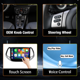 Car Stereo Head Unit for Jeep Compass 2017-2020, 10 Inch Android 13 Touch Screen Radio, Wireless CarPlay & Android Auto, GPS Navigation, Mirror Link, HD Backup Camera