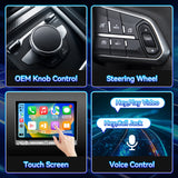 Car Stereo Radio for Toyota Tundra 2014-2021 with Wireless CarPlay & Android Auto 11.5 inch IPS Touchscreen BT FM AM DSP GPS SWC Backup Camera