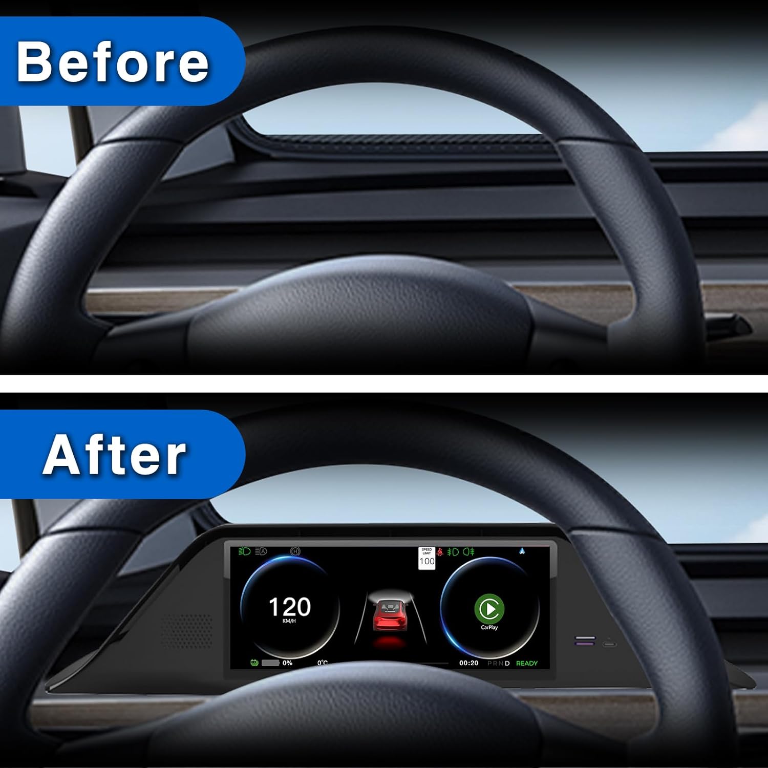 8.9inch HUD for Tesla 2017-2023 Model 3  2019-2023  Model Y