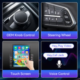 9.7 Inch Car Radio Compatible with Toyota Tundra 2014-2021, 2+64G Car Head Unit with Wireless Carplay/Android Auto/Bluetooth/SWC/FM/1080P Back-up Camera