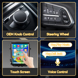Car Stereo Radio 8-Core, with Android Auto Wireless Carplay for Toyota Alphard A20 2008-2012 Upgrade 2K Touchscreen Bluetooth WiFi GPS DSP AM FM Head Unit