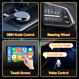 Car Stereo for Chrysler Grand Voyager 2013-2016 Upgrade Wireless CarPlay & Android Auto AHD Backup Camera GPS SWC FM WiFi Bluetooth