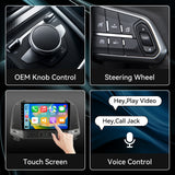 Android Car Stereo for Hyundai Santa fe 2006-2012, 9'' Touchscreen Radio for Santa fe Wireless Carplay Android Auto, 1080P/5G WiFi/Bluetooth/FM/RDS SWC Mirror Link+Backup Cam