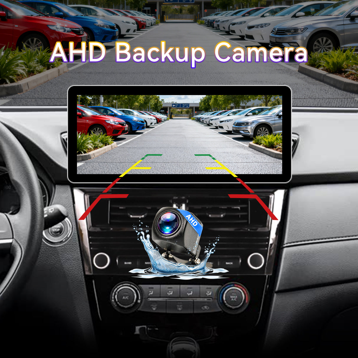 12.3" Android 13 Car Stereo Radio with Android Auto Wireless Carplay Compatible with Nissan Rogue 2014-2020 8core 4+64G Upgrade 2K Touchscreen Bluetooth WiFi GPS DSP AM FM Head Unit