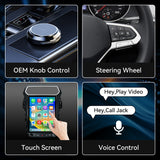 12.1 Inch Radio Upgrade for Ford Explorer 2011-2019 Explorer Stereo T-Style Vertical Touch Screen Android 13 Head Unit Wireless Carplay Andriod Auto GPS SWC 1080P Backup Camera 4+64G