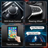 Car Radio for Ford Expedition Upgrade 2015 2016 2017 2018 Wireless Carplay Andriod Auto Android 13 12.1 Inch T-Style Touch Screen Head Unit 5Ghz WiFi GPS Navigation SWC